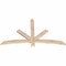 Ekena Millwork Alberta Smooth Timber Gable Bracket, Douglas Fir, 60"W x 35"H x 1 1/2"D x 3 1/2"F, 14/12 Pitch GBW060X35X0204ALB00SDF - alternate 5